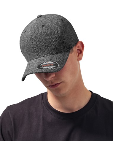 FLE-6277M-Flexfit Natural Melange Cap